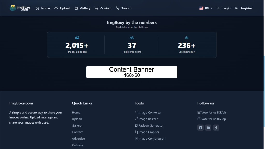 Content Banner — Desktop